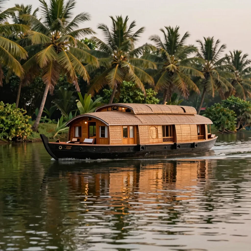 Kerala Private Houseboat Cruise Design